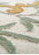jardins du monde beige and brown wool Hand Knotted Rug - CloseUp jardins du monde beige and brown wool Hand Knotted Rug - CloseUp