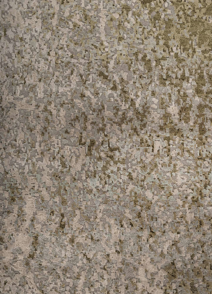 aprezo ivory wool and bamboo silk Hand Knotted Rug - CloseUp aprezo ivory wool and bamboo silk Hand Knotted Rug - CloseUp