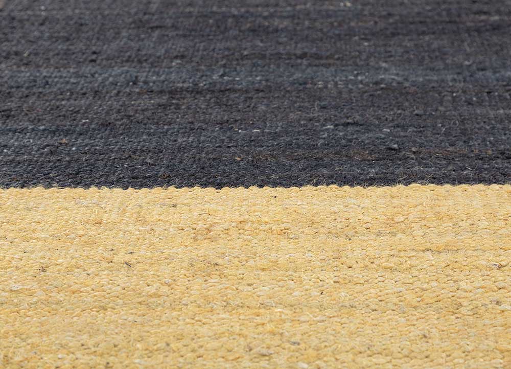 daaira gold jute and hemp Flat Weaves Rug - CloseUp