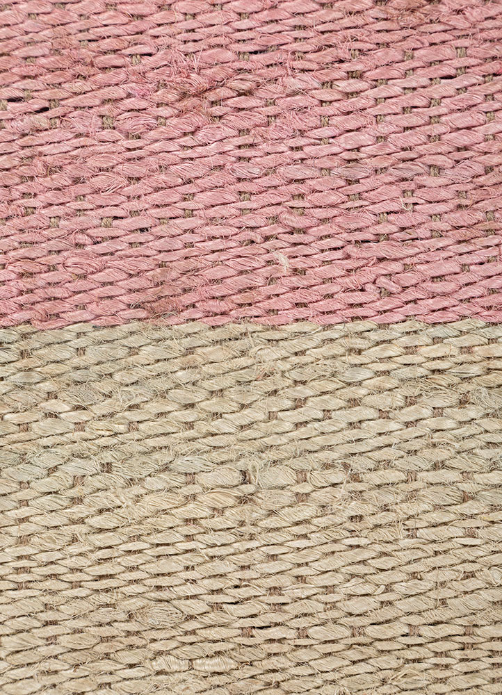 daaira gold jute and hemp Flat Weaves Rug - CloseUp