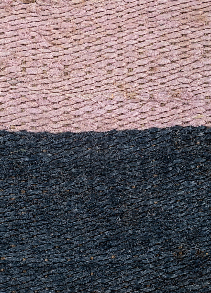 daaira blue jute and hemp Flat Weaves Rug - CloseUp