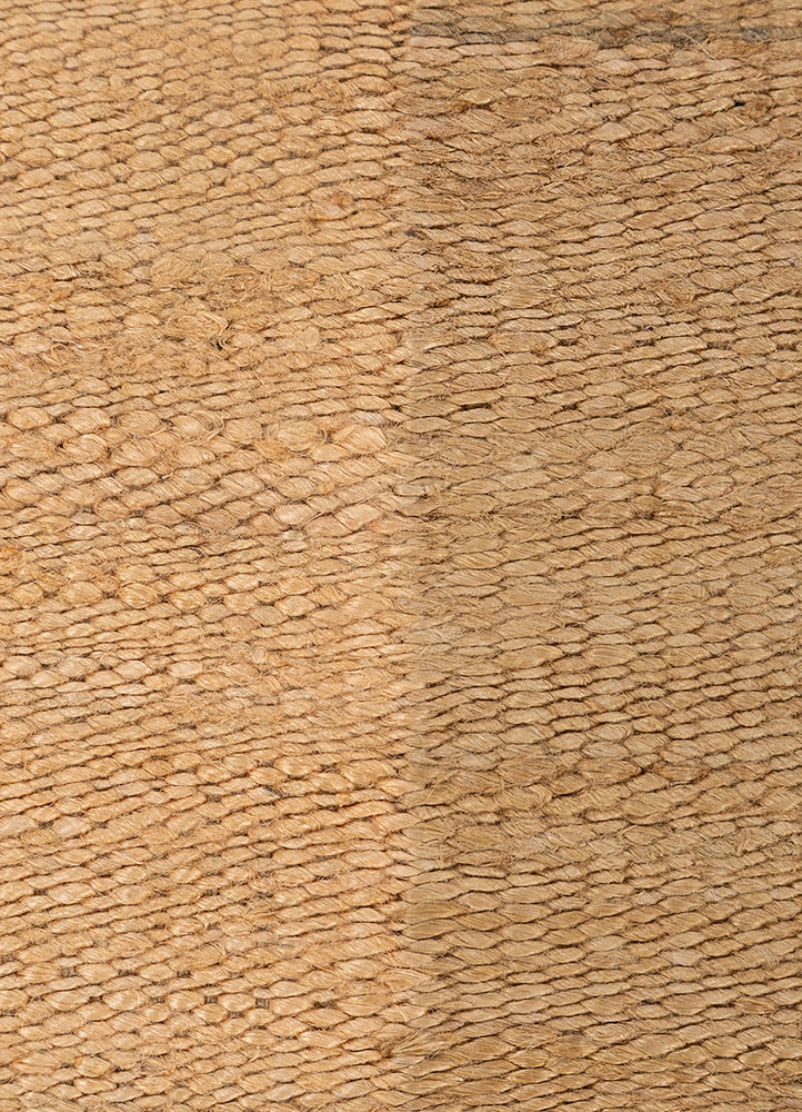 daaira beige and brown jute and hemp Flat Weaves Rug - CloseUp