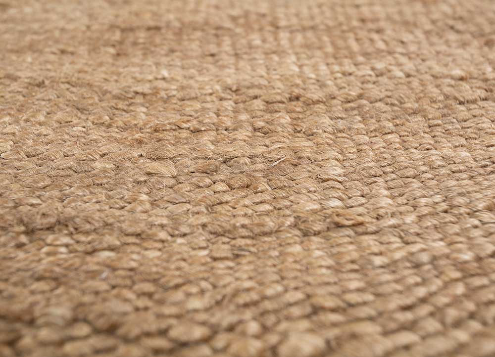 daaira beige and brown jute and hemp Flat Weaves Rug - CloseUp