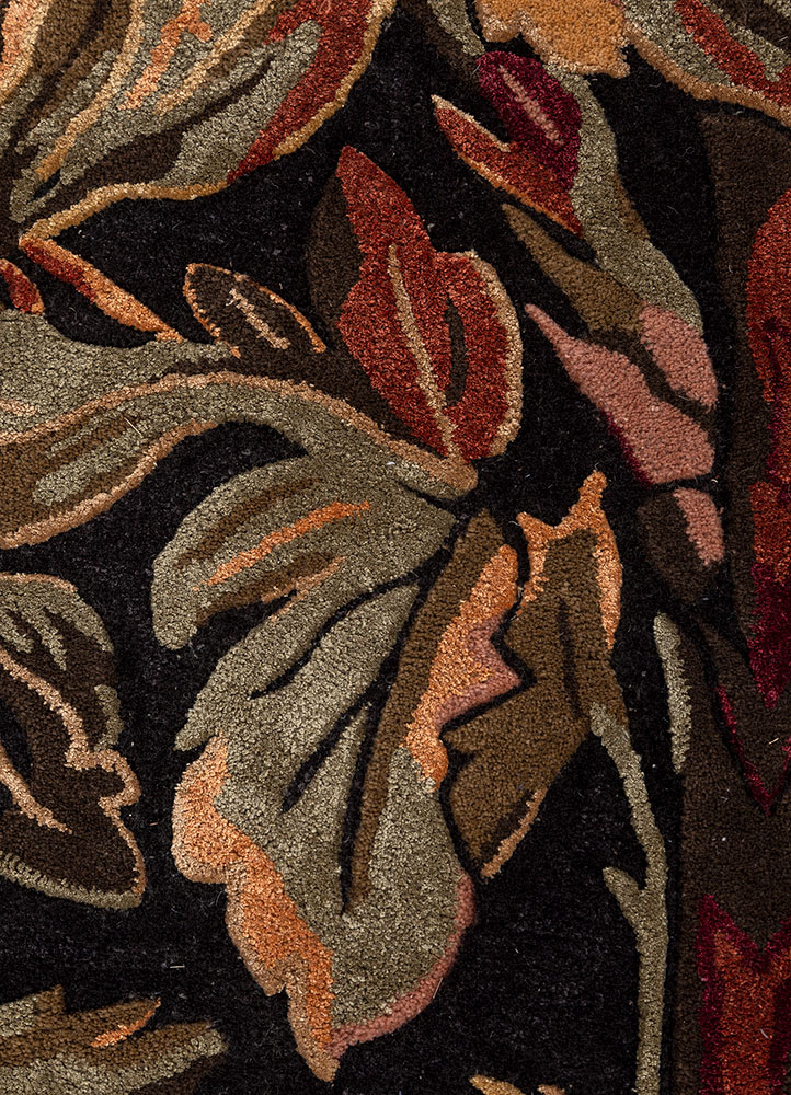 nebulora blue wool and viscose Hand Tufted Rug - CloseUp nebulora blue wool and viscose Hand Tufted Rug - CloseUp