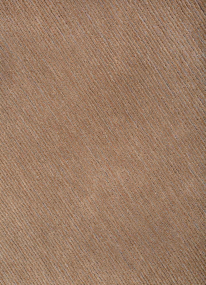 pathways beige and brown wool and viscose Hand Tufted Rug - CloseUp