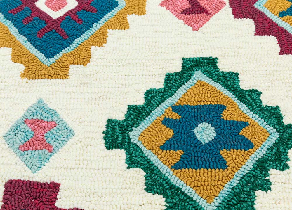 transcend multi others Hand Tufted Rug - CloseUp