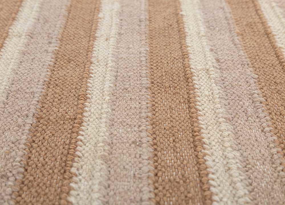 checkers red and orange wool Flat Weaves Rug - CloseUp checkers red and orange wool Flat Weaves Rug - CloseUp