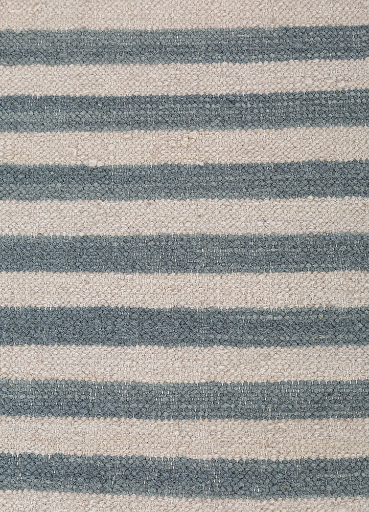 alhambra blue wool Flat Weaves Rug - CloseUp alhambra blue wool Flat Weaves Rug - CloseUp