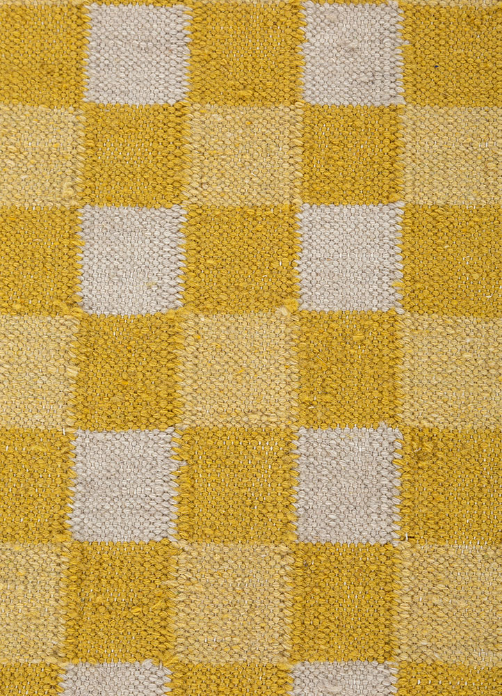 alhambra gold wool Flat Weaves Rug - CloseUp alhambra gold wool Flat Weaves Rug - CloseUp
