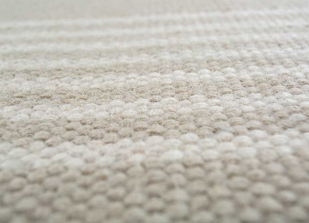 aprezo gold wool Flat Weaves Rug - CloseUp