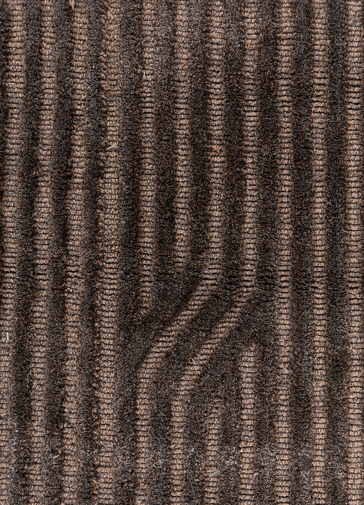 blythe beige and brown acrylic Hand Knotted Rug - CloseUp blythe beige and brown acrylic Hand Knotted Rug - CloseUp