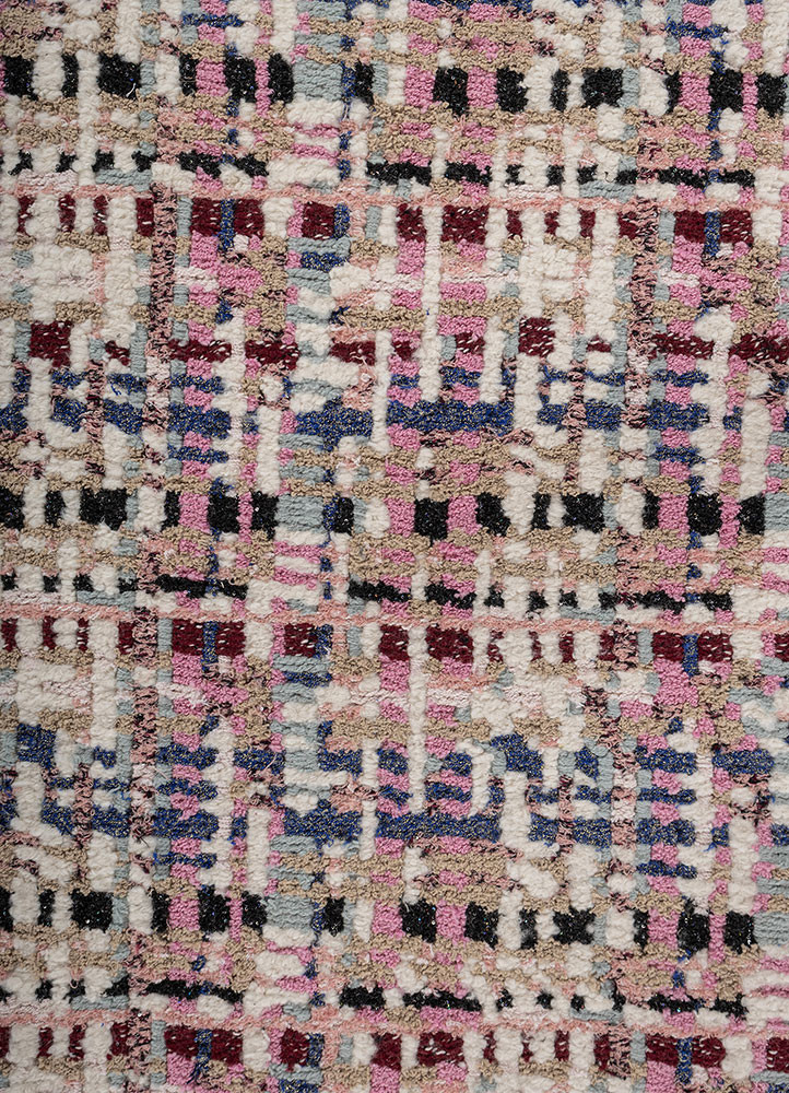 atelier ivory acrylic Hand Knotted Rug - CloseUp atelier ivory acrylic Hand Knotted Rug - CloseUp