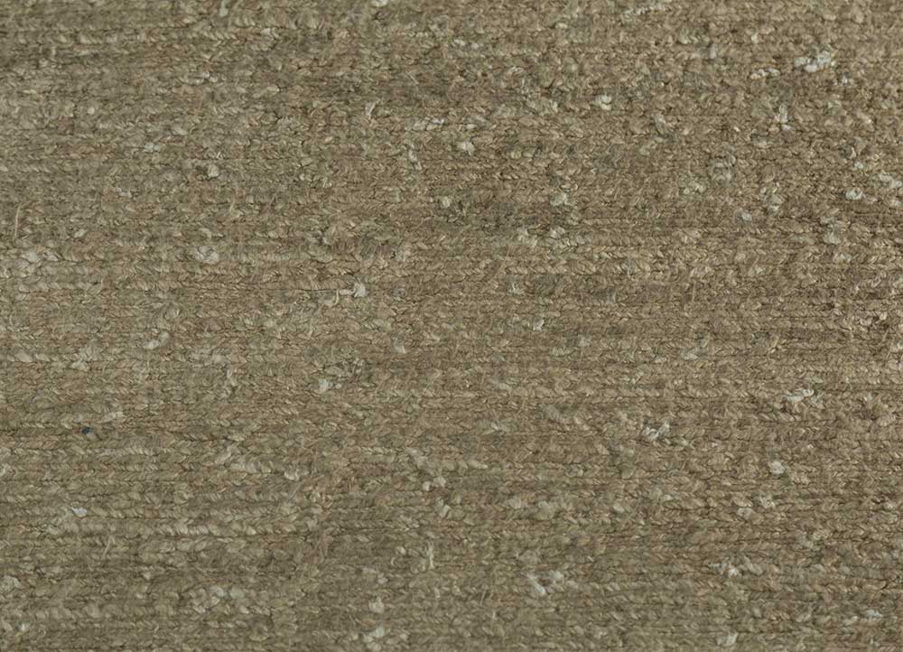 manifest beige and brown silk Hand Knotted Rug - CloseUp