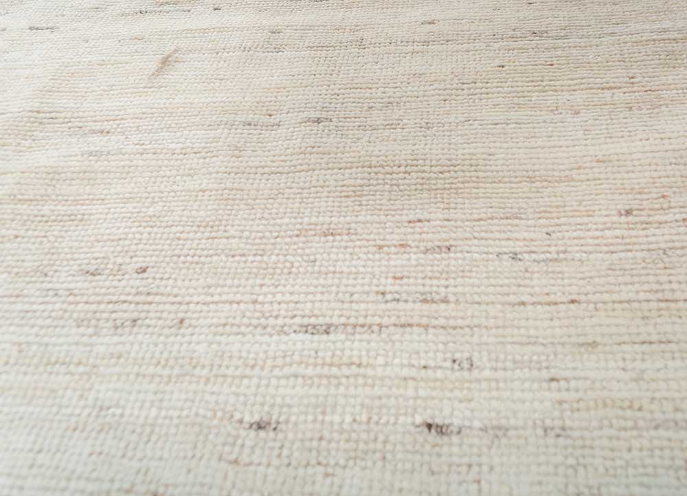 blythe beige and brown afghan wool and jute Hand Knotted Rug - CloseUp