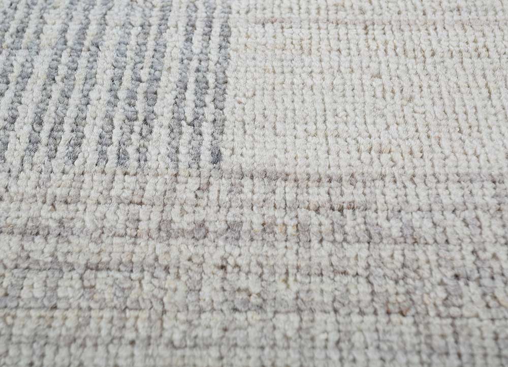bylthe ivory afghan wool Hand Knotted Rug - CloseUp