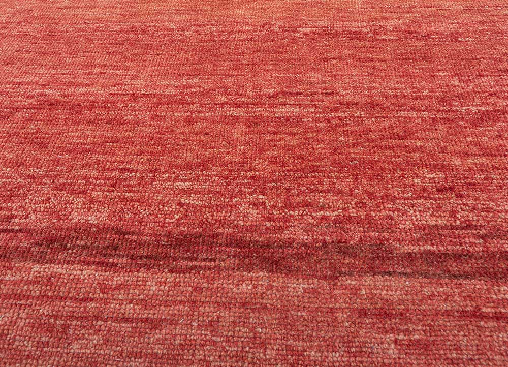 bylthe blue afghan wool Hand Knotted Rug - CloseUp