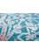 cyanna blue wool and silk Hand Knotted Rug - CloseUp cyanna blue wool and silk Hand Knotted Rug - CloseUp
