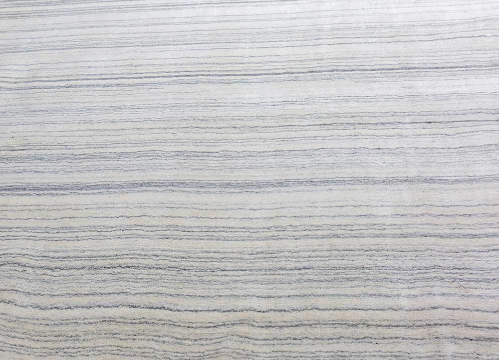 basis ivory wool and viscose Hand Loom Rug - CloseUp basis ivory wool and viscose Hand Loom Rug - CloseUp