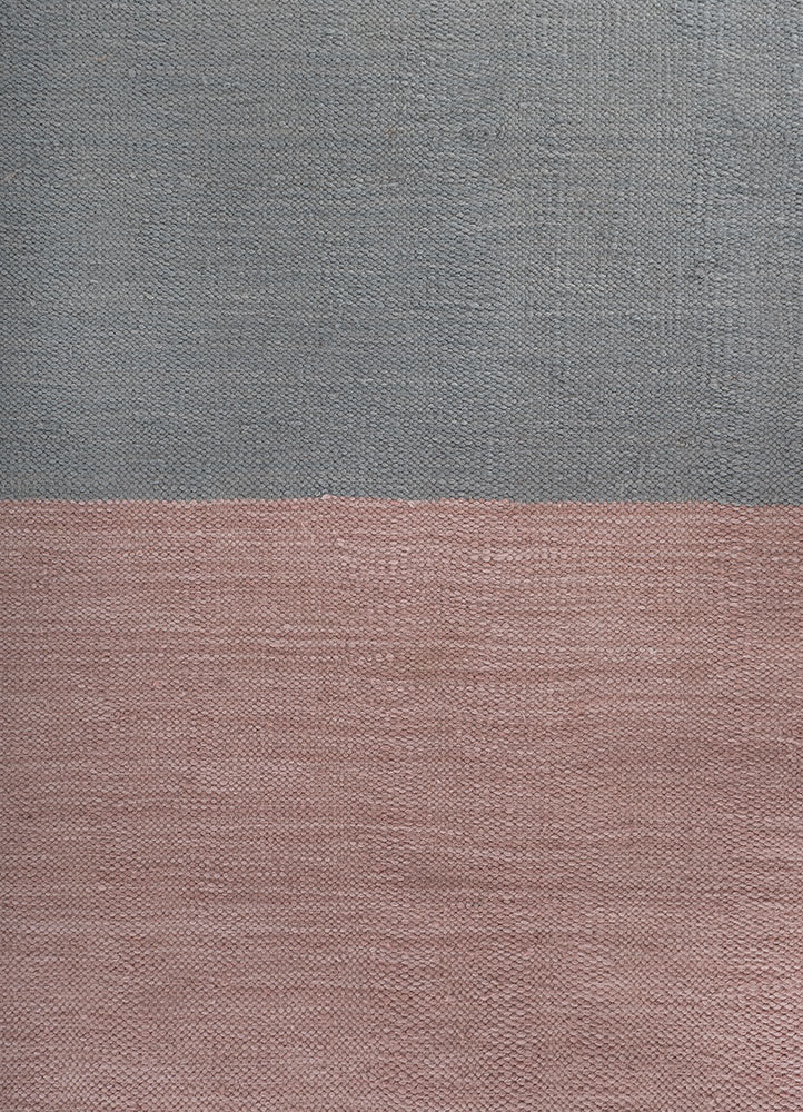 indusbar ivory polyester Flat Weaves Rug - CloseUp