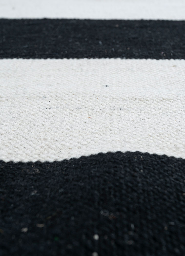 alhambra grey and black wool Flat Weaves Rug - CloseUp alhambra grey and black wool Flat Weaves Rug - CloseUp