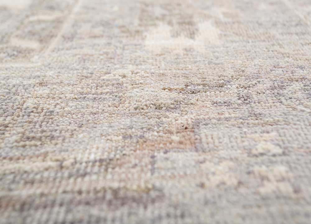 someplace in time gold afghan wool Hand Knotted Rug - CloseUp someplace in time gold afghan wool Hand Knotted Rug - CloseUp