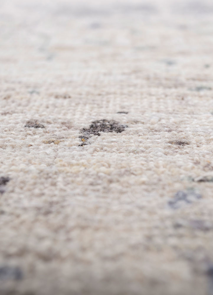 someplace in time ivory afghan wool Hand Knotted Rug - CloseUp someplace in time ivory afghan wool Hand Knotted Rug - CloseUp