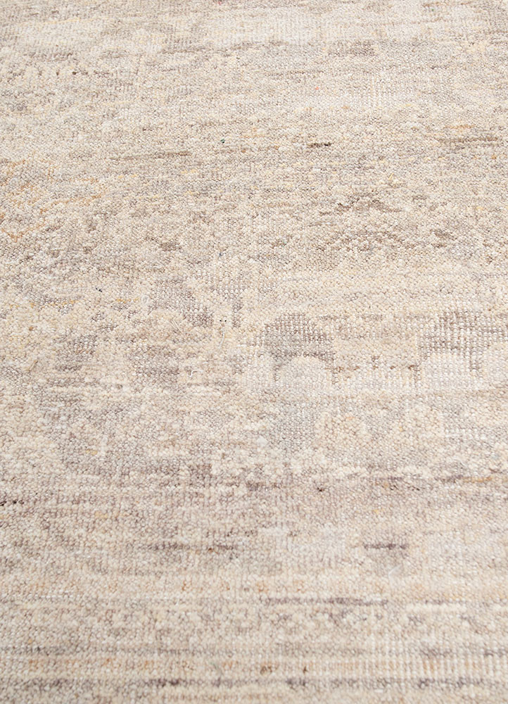 viscaya grey and black afghan wool Hand Knotted Rug - CloseUp viscaya grey and black afghan wool Hand Knotted Rug - CloseUp