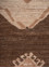 thyme beige and brown wool Hand Knotted Rug - CloseUp thyme beige and brown wool Hand Knotted Rug - CloseUp