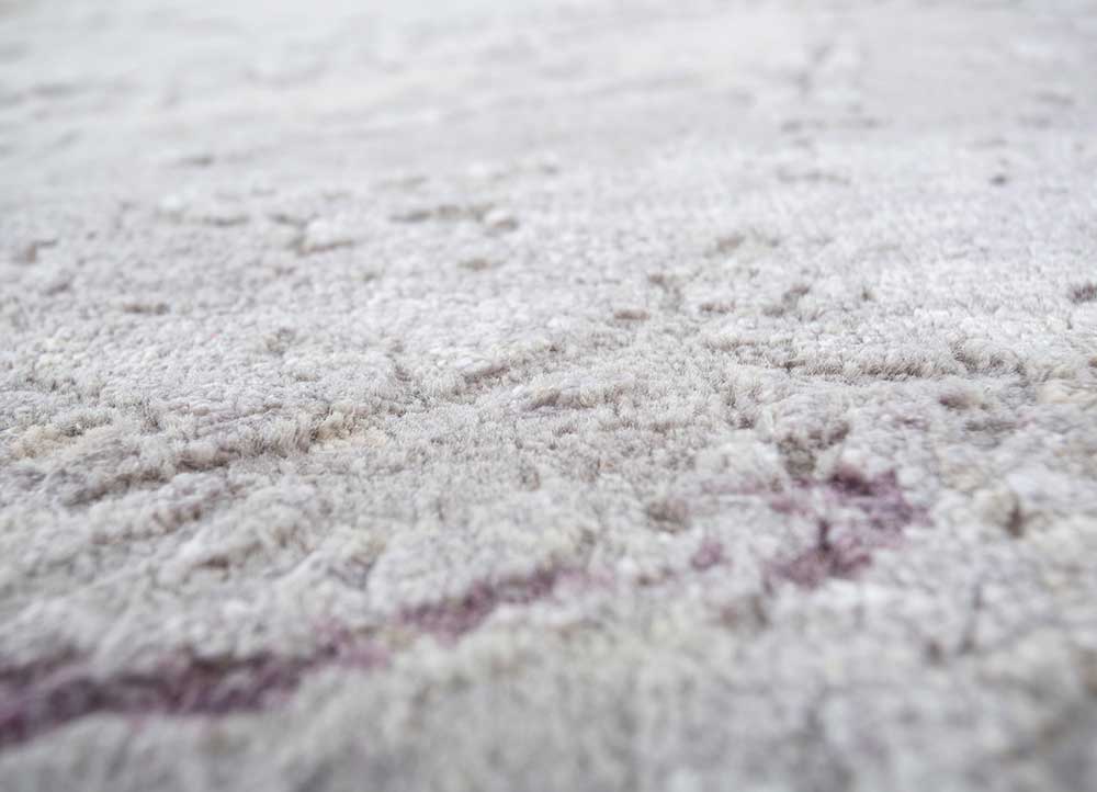 free verse by kavi pink and purple wool and silk Hand Knotted Rug - CloseUp free verse by kavi pink and purple wool and silk Hand Knotted Rug - CloseUp