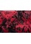 project error by kavi red and orange wool and bamboo silk Hand Knotted Rug - CloseUp project error by kavi red and orange wool and bamboo silk Hand Knotted Rug - CloseUp