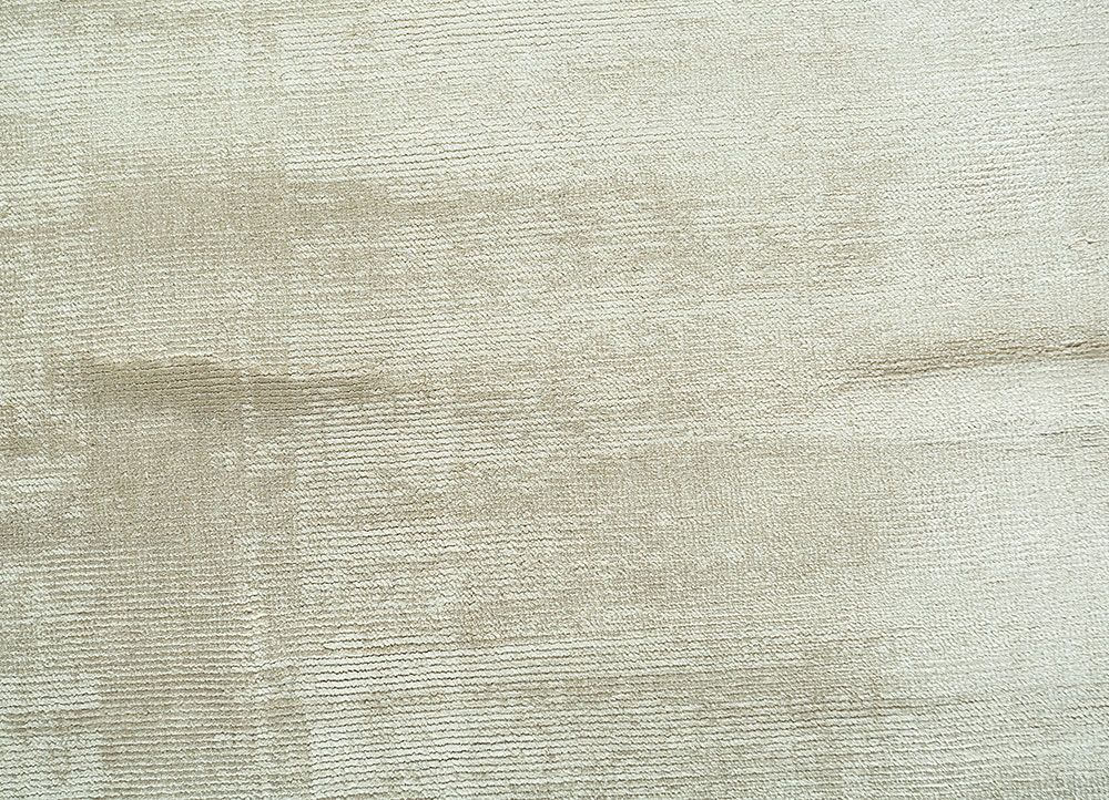 basis grey and black viscose Hand Loom Rug - CloseUp