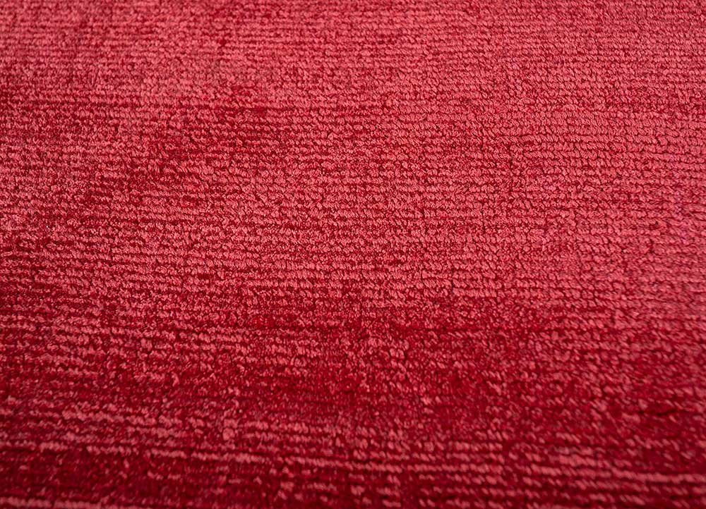 basis pink and purple viscose Hand Loom Rug - CloseUp basis pink and purple viscose Hand Loom Rug - CloseUp