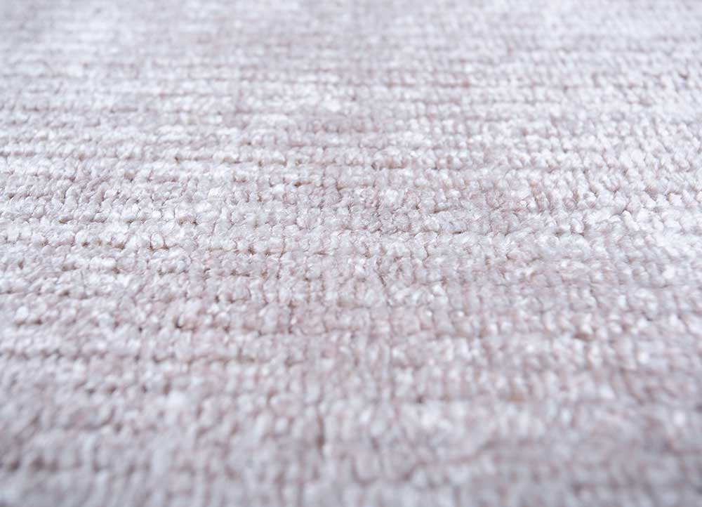 yasmin pink and purple wool and bamboo silk Hand Loom Rug - CloseUp