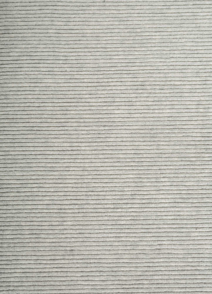 jean grey and black wool Hand Loom Rug - CloseUp jean grey and black wool Hand Loom Rug - CloseUp