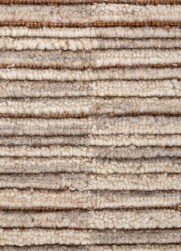 contour gold wool Flat Weaves Rug - CloseUp