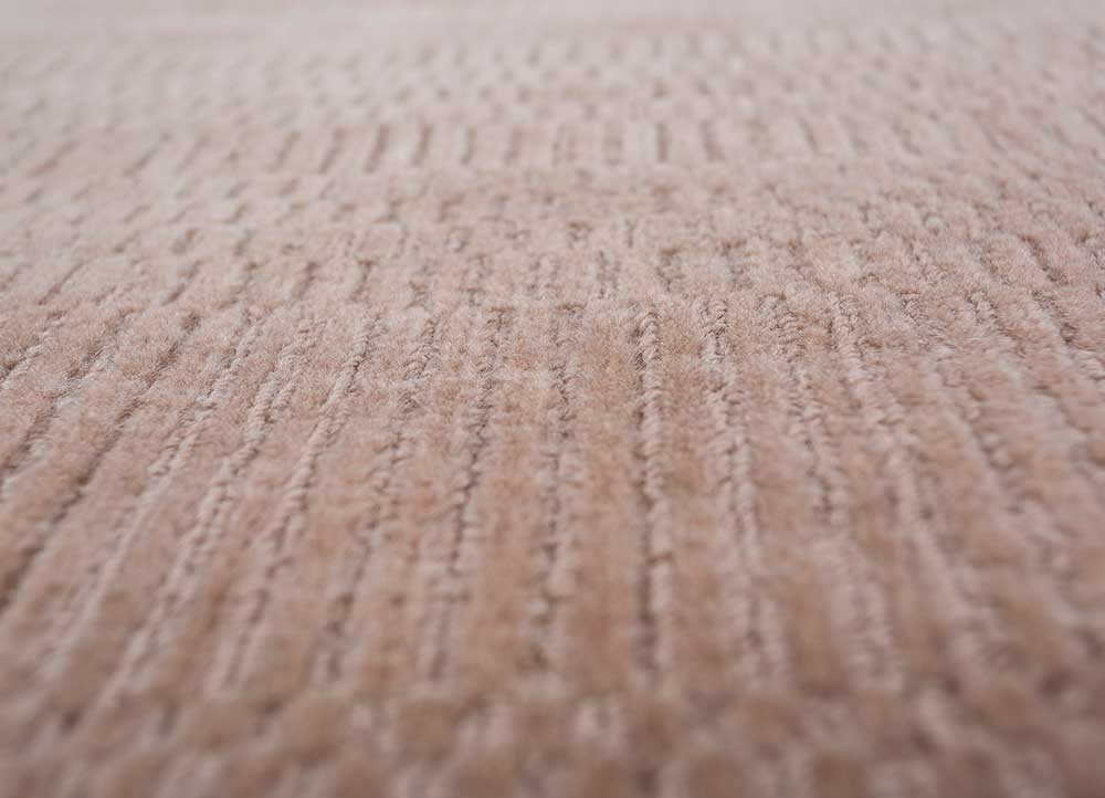 tesoro red and orange wool Hand Loom Rug - CloseUp