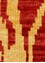 savana red and orange wool Hand Knotted Rug - CloseUp savana red and orange wool Hand Knotted Rug - CloseUp