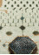 manchaha blue wool and bamboo silk Hand Knotted Rug - CloseUp manchaha blue wool and bamboo silk Hand Knotted Rug - CloseUp