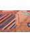 freedom manchaha red and orange wool and bamboo silk Hand Knotted Rug - CloseUp freedom manchaha red and orange wool and bamboo silk Hand Knotted Rug - CloseUp
