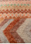 manchaha red and orange wool Hand Knotted Rug - CloseUp manchaha red and orange wool Hand Knotted Rug - CloseUp