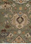savana green wool Hand Knotted Rug - CloseUp savana green wool Hand Knotted Rug - CloseUp