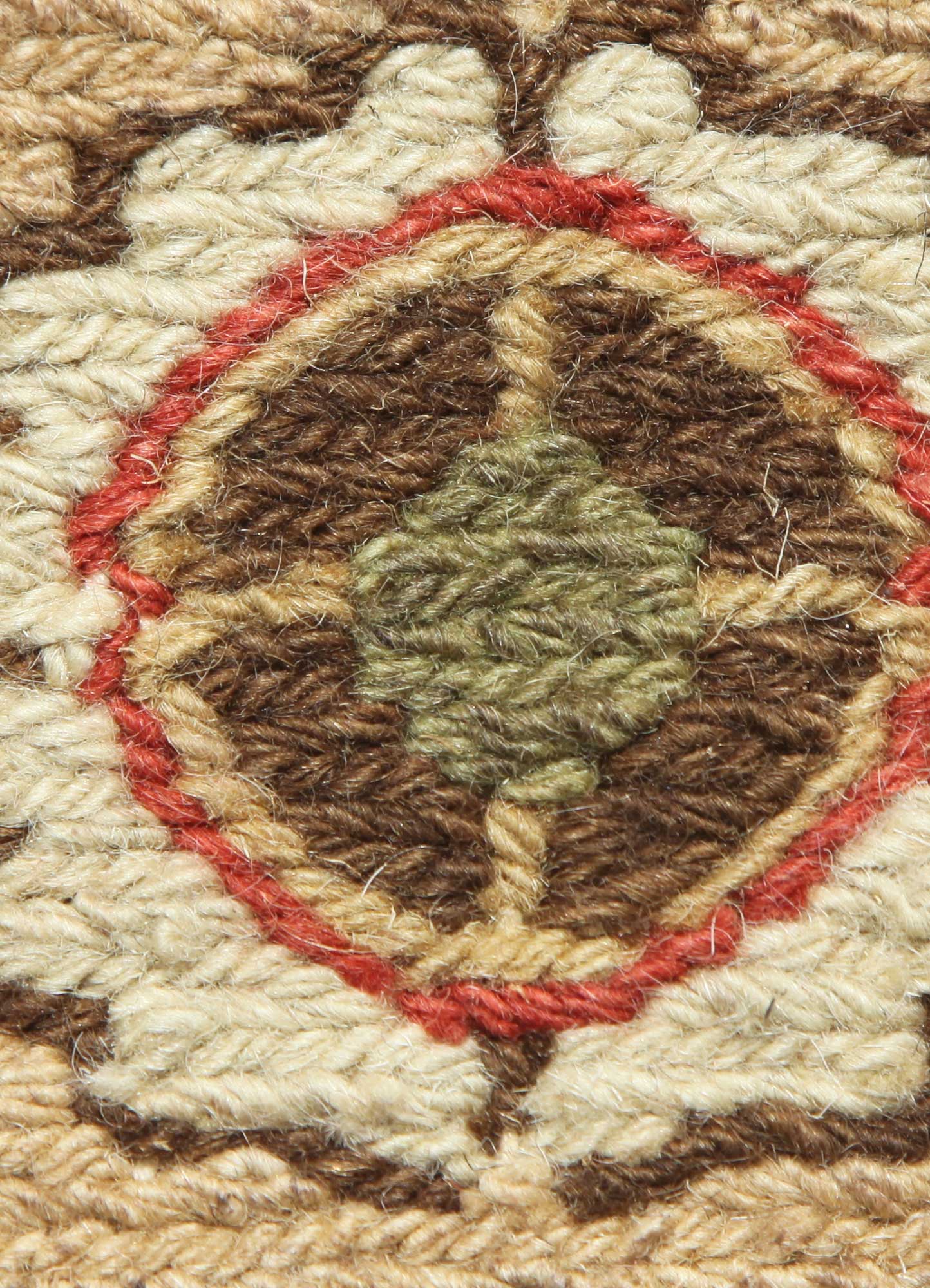 gulnar grey and black wool Hand Knotted Rug - CloseUp gulnar grey and black wool Hand Knotted Rug - CloseUp