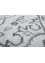 vintage ivory wool Hand Knotted Rug - CloseUp vintage ivory wool Hand Knotted Rug - CloseUp