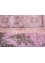 provenance pink and purple wool Hand Knotted Rug - CloseUp provenance pink and purple wool Hand Knotted Rug - CloseUp