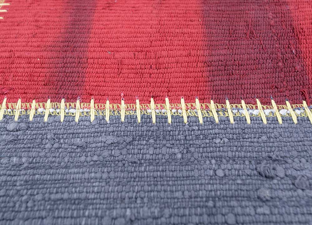 provenance multi wool Hand Knotted Rug - CloseUp