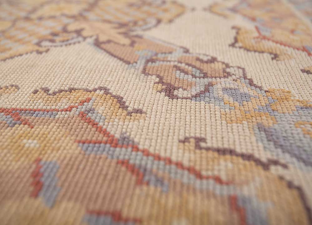 wall art green wool Hand woven Rug - CloseUp wall art green wool Hand woven Rug - CloseUp