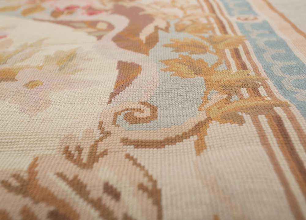 nayaab green wool Hand woven Rug - CloseUp nayaab green wool Hand woven Rug - CloseUp