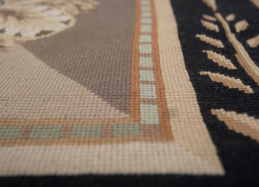 aprezo green cotton  Rug - CloseUp