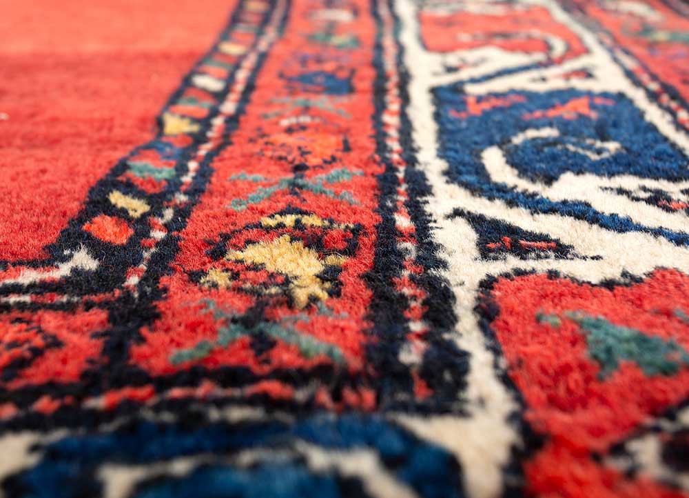 nuray pink and purple wool Hand Knotted Rug - CloseUp nuray pink and purple wool Hand Knotted Rug - CloseUp