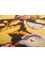 wall art gold wool Flat weaves Rug - CloseUp wall art gold wool Flat weaves Rug - CloseUp